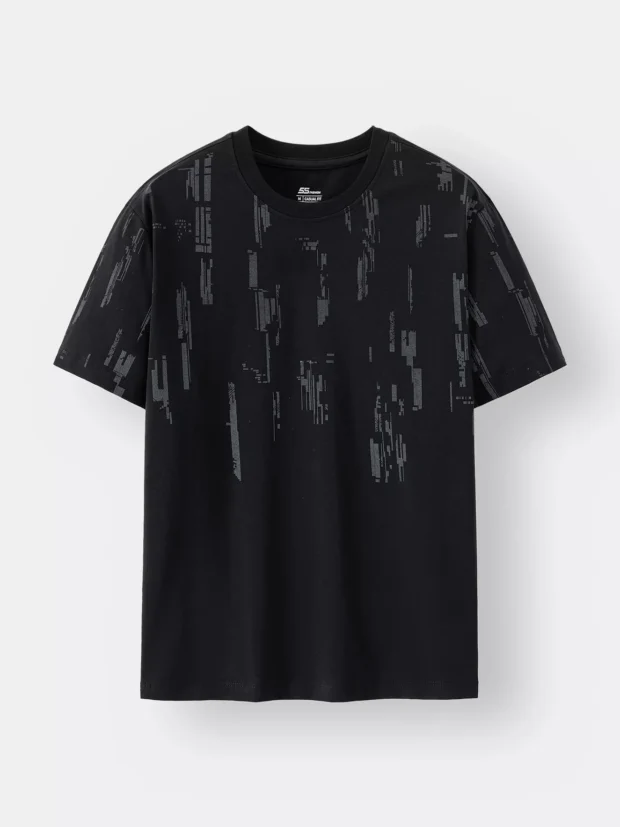 Áo Thun Nam Ngắn Tay Cotton In Họa Tiết - Hình ảnh 3