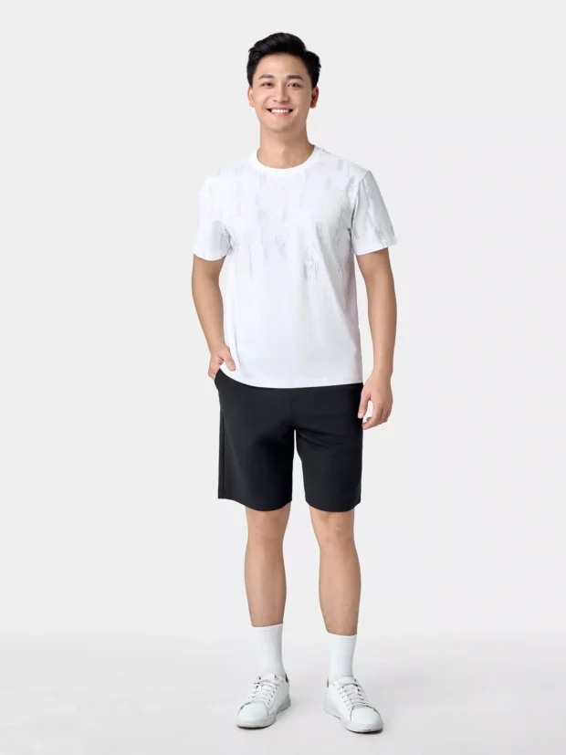 Áo Thun Nam Ngắn Tay Cotton In Họa Tiết - Hình ảnh 5