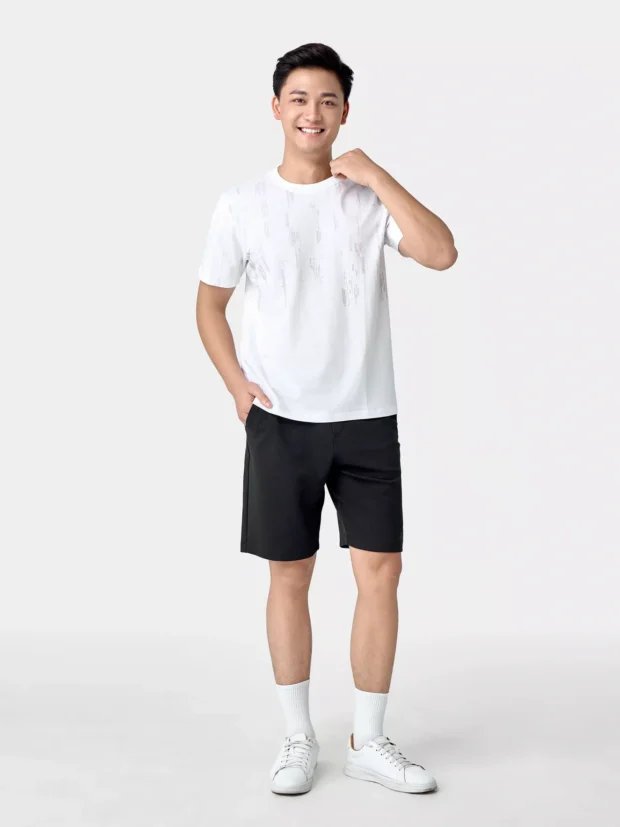 Áo Thun Nam Ngắn Tay Cotton In Họa Tiết - Hình ảnh 7