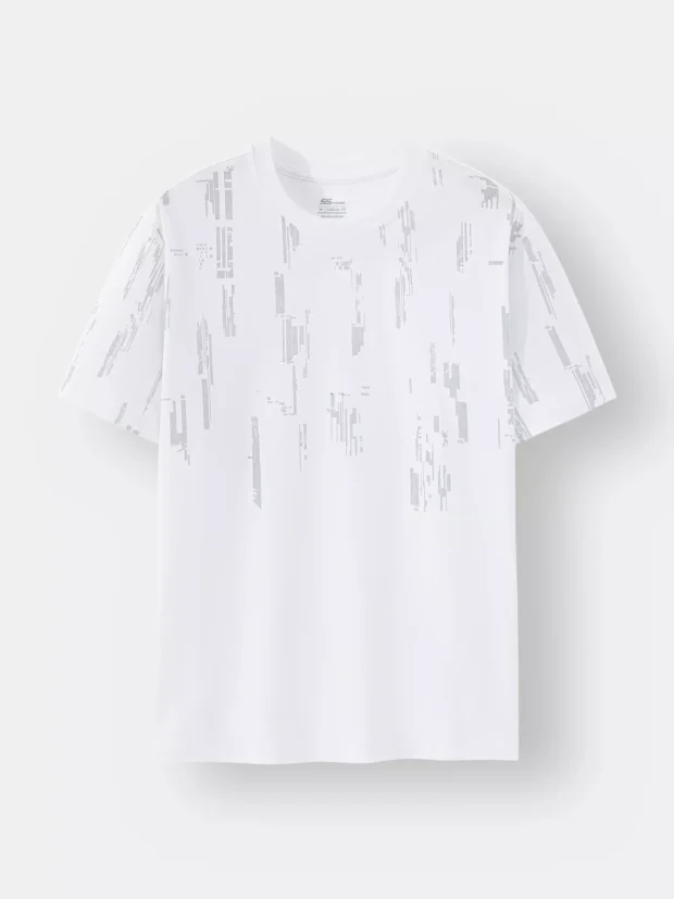 Áo Thun Nam Ngắn Tay Cotton In Họa Tiết - Hình ảnh 2