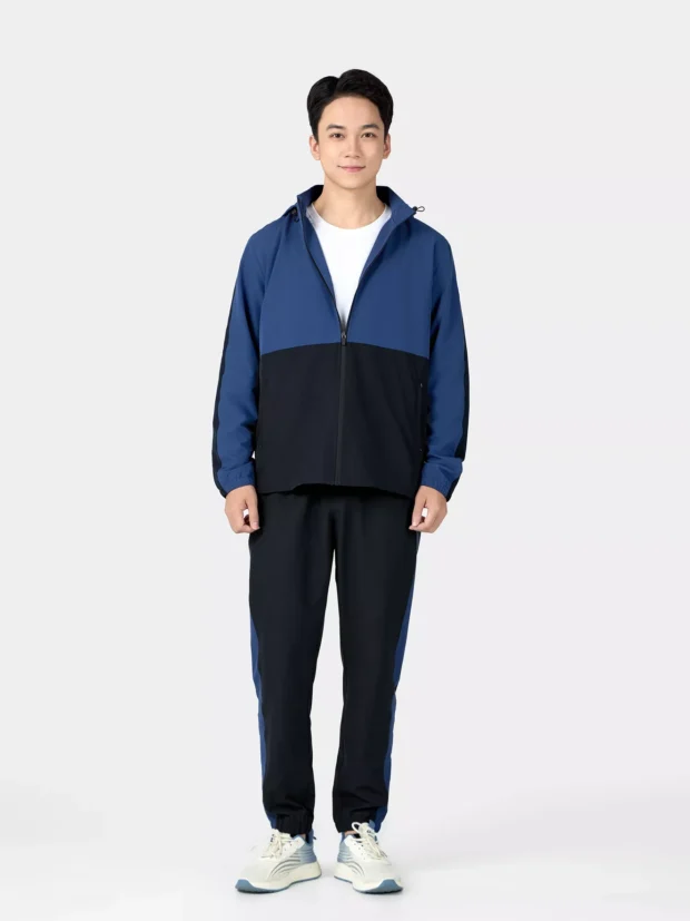 Bộ Quần Áo Gió Có Mũ Can Phối Slimfit BOG24004 - Hình ảnh 5