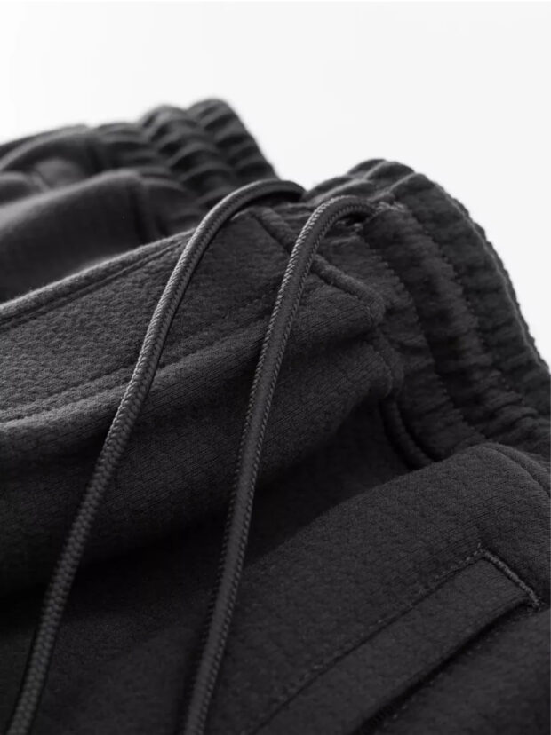 Quần Nỉ Nam Cotton Trơn Vải Hiệu Ứng Casual - Hình ảnh 4