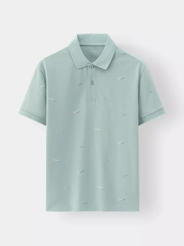 Áo Polo Nam Ngắn Tay Họa Tiết Phom Slimfit APC25029 - Hình ảnh 2