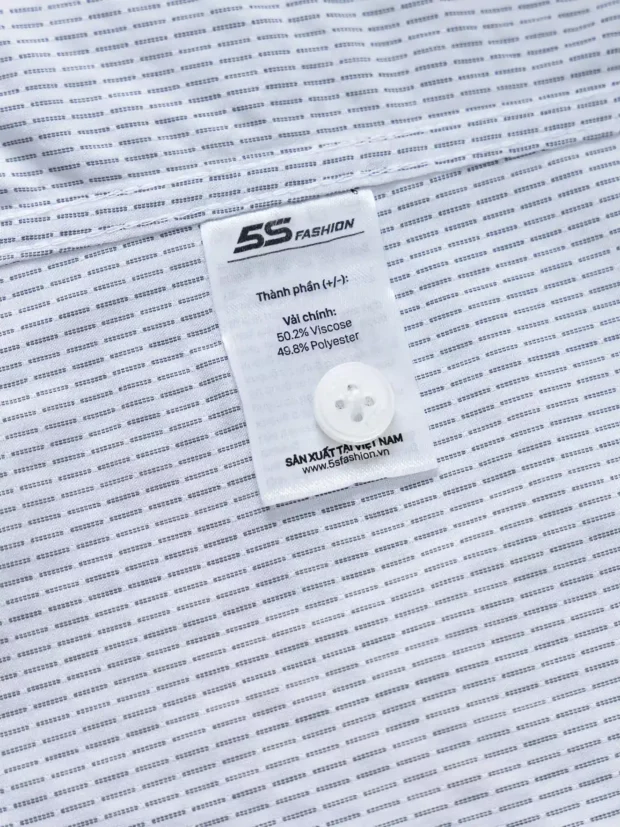 Áo Sơ Mi Nam Ngắn Tay Casual Kẻ Sọc ASC25010 - Hình ảnh 5