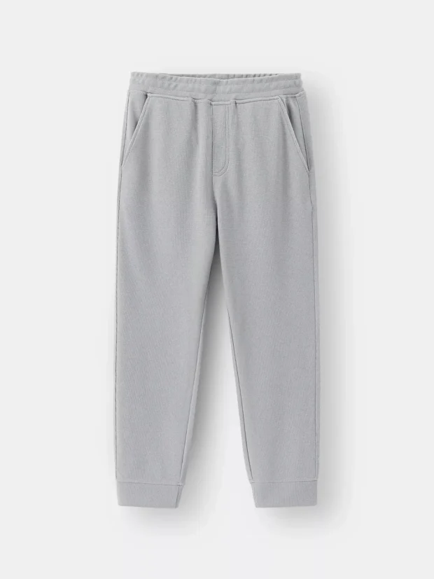 Quần Jogger Nam Chất Nỉ Trơn Basic BQNI24022