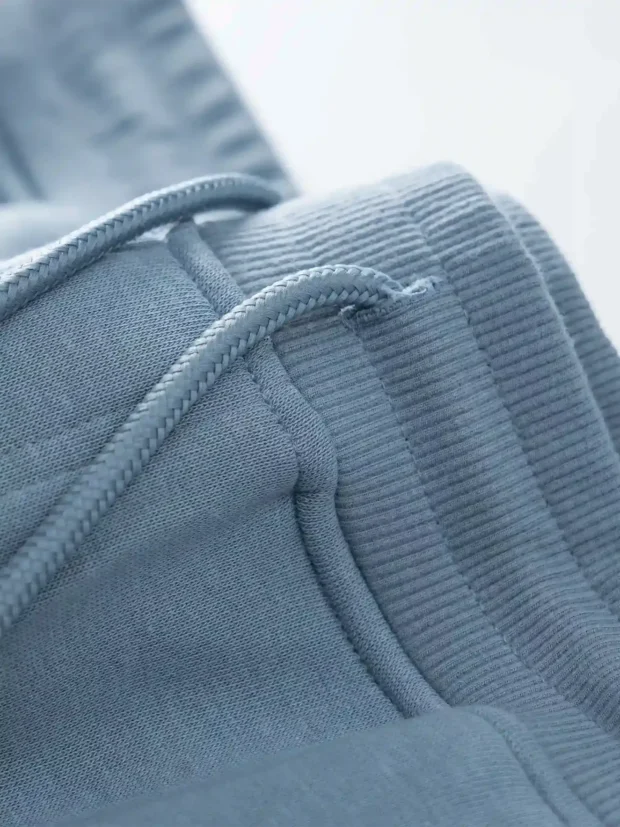 Quần Nỉ Nam Cạp Chun Phối Line Nổi Slimfit BQNI24020 - Hình ảnh 8