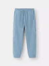 Quần Nỉ Nam Cạp Chun Phối Line Nổi Slimfit BQNI24020