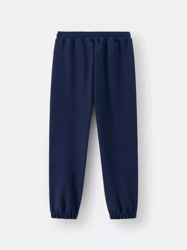 Quần Nỉ Nam Trơn Vải Hiệu Ứng Casual QNI24004 - Hình ảnh 6