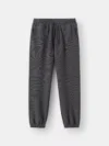 Quần Nỉ Nam Trơn Vải Hiệu Ứng Casual QNI24004