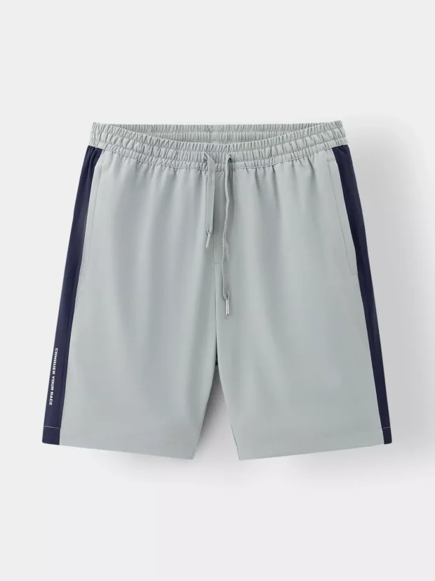 Quần Short Thể Thao Cạp Chun Can Phối Regular QST25007