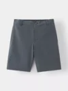Quần Short Thể Thao Nam Cạp Cúc Phối Chun Trơn QST25015
