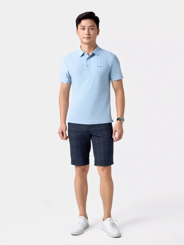 Áo Polo Nam Họa Tiết Phom Slimfit APC24031 - Hình ảnh 9