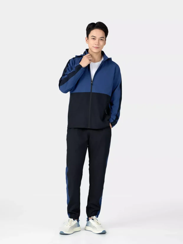 Bộ Quần Áo Gió Có Mũ Can Phối Slimfit BOG24004 - Hình ảnh 7