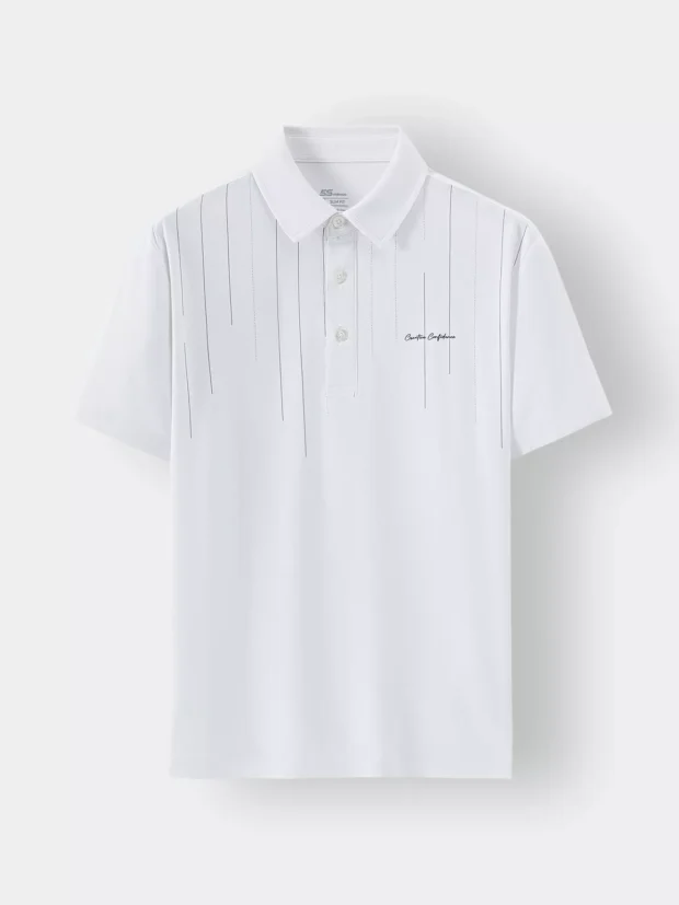 Áo Polo Nam Họa Tiết Phom Slimfit APC24031 - Hình ảnh 2