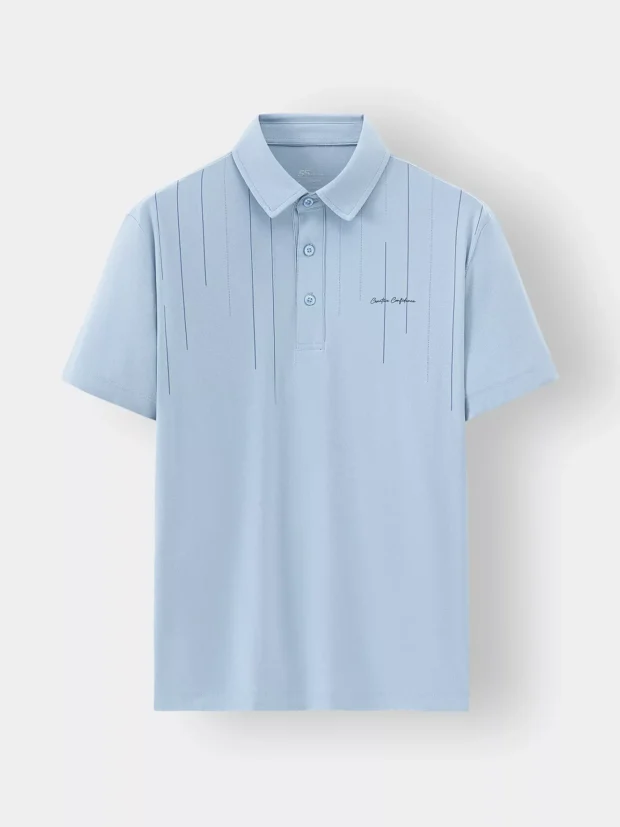 Áo Polo Nam Họa Tiết Phom Slimfit APC24031