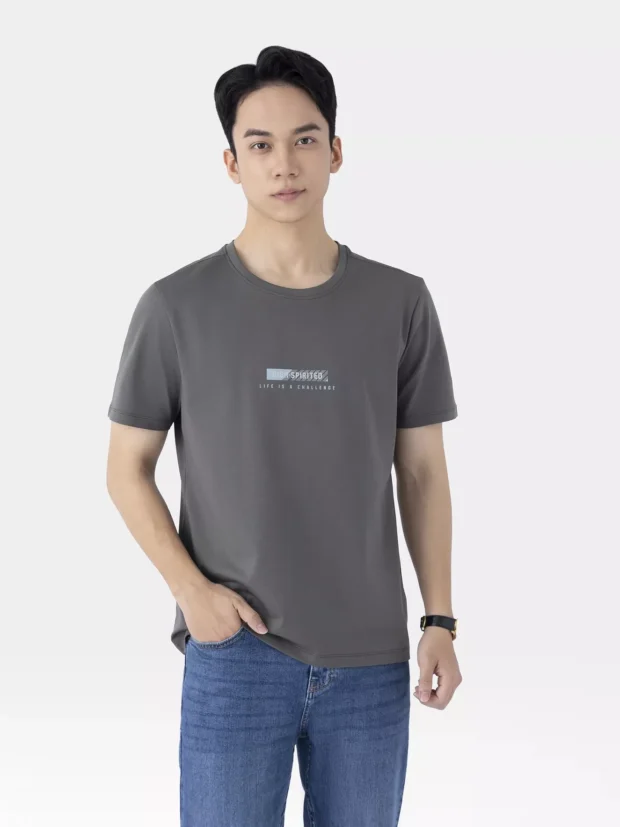 Áo Thun Nam Ngắn Tay In Đơn Giản ATS25004 - Hình ảnh 6