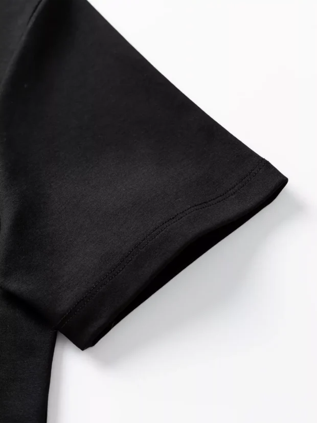 Áo Thun Nam Ngắn Tay Cotton Thêu Chữ ATS25044 - Hình ảnh 9