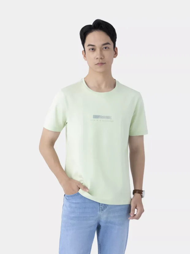 Áo Thun Nam Ngắn Tay In Đơn Giản ATS25004 - Hình ảnh 7