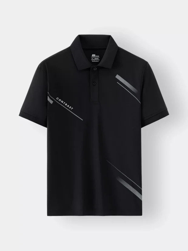 Áo Polo Nam Họa Tiết In Phom Slimfit APC24038 - Hình ảnh 3