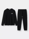 Bộ Quần Áo Nỉ Nam In Chữ RUN Form Slimfit BNI24019